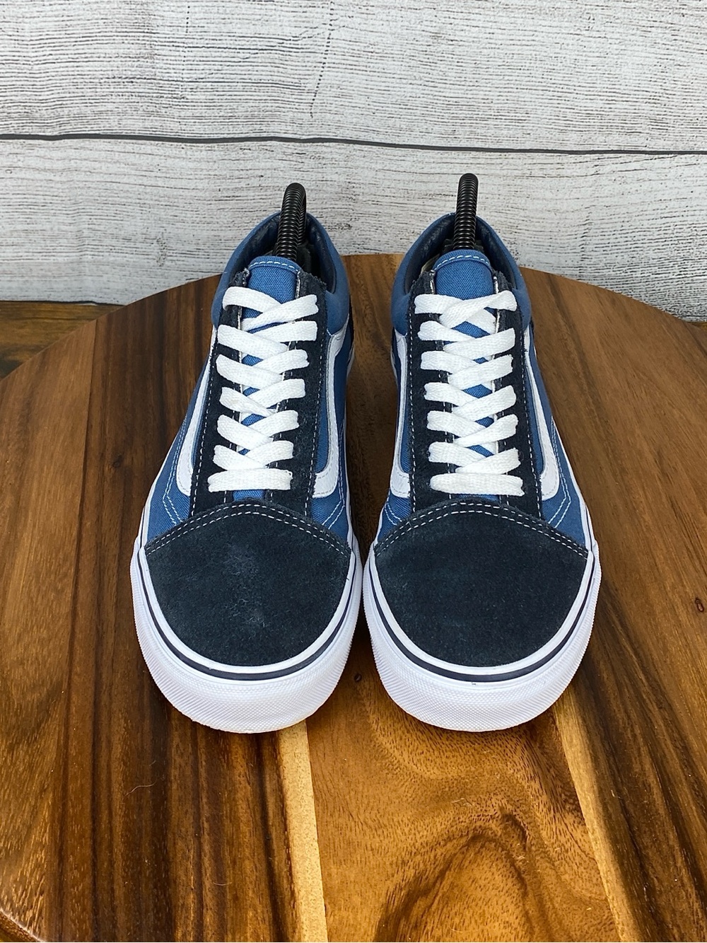 Vans Old Skool Navy Blue Lace Up Shoes Women’s Size 7.5 / Men’s Size 6 - Picture 8 of 12